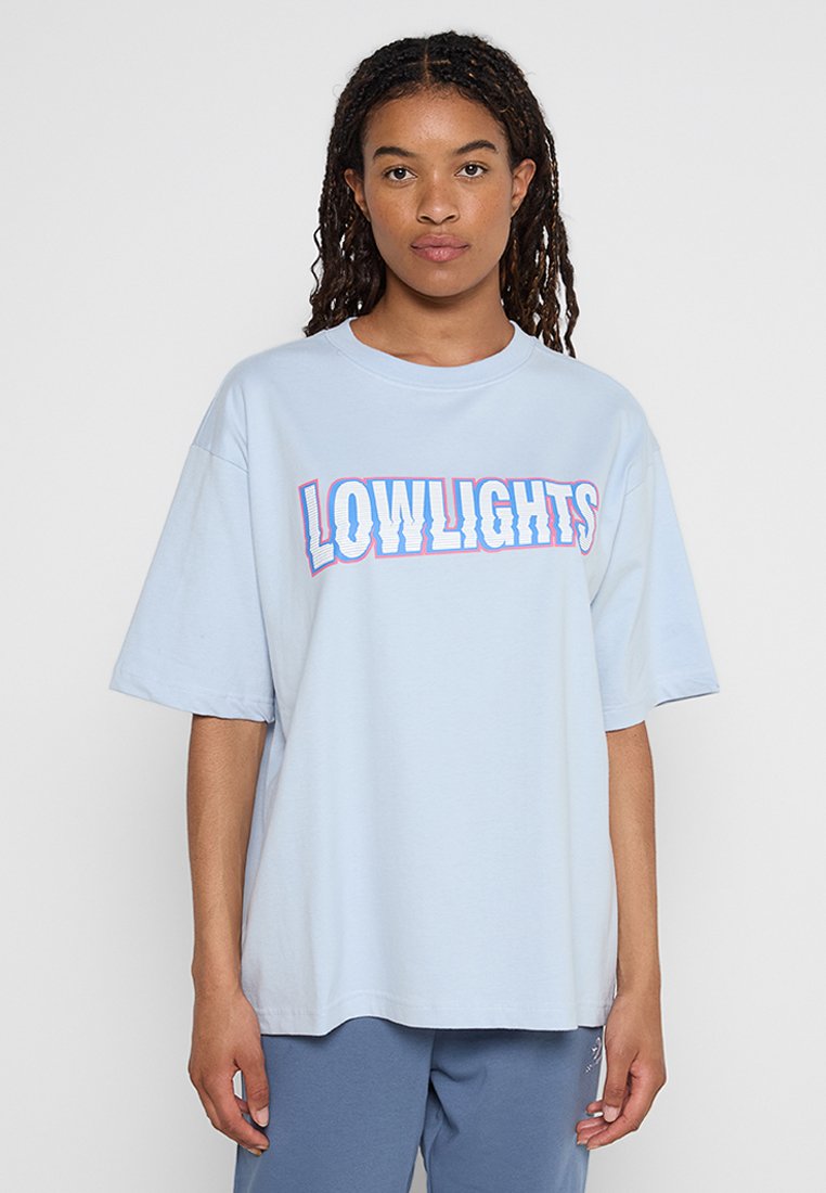 LOW LIGHTS STUDIOS® T-shirt print blauw