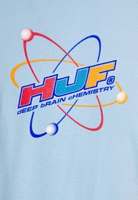 HUF Triko s potiskem - light blue