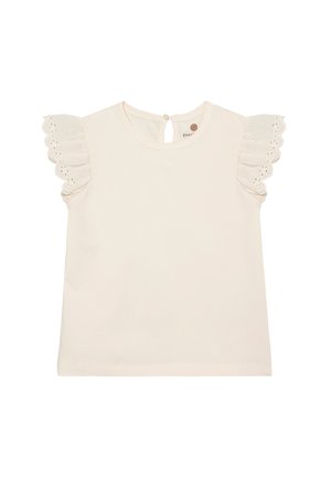 SHORT SLEEVE - T-Shirt print - eggnog