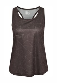 COURT AOP LIGHT WEIGHT TANK - Linne - turkish coffee