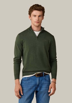 Hackett London, Jumper - olive green