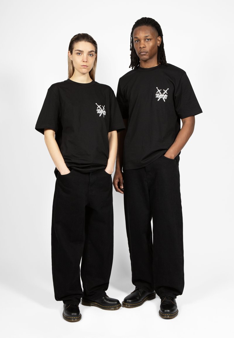 Wasted Paris ATRAX UNISEX - Print T-shirt - black