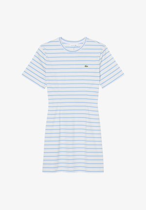 Lacoste, Vestido ligero - bleu clair bleu jaune-bi