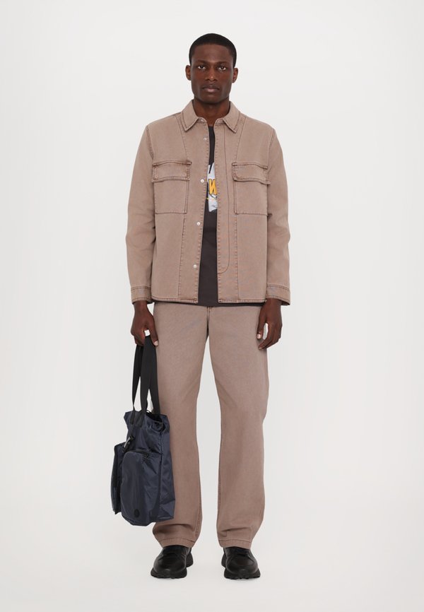 FABIAN - Denim jacket - potting soil4