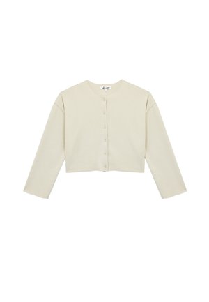 Strickjacke - beige