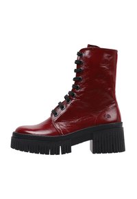 *Art Botines con plataforma - burgundy