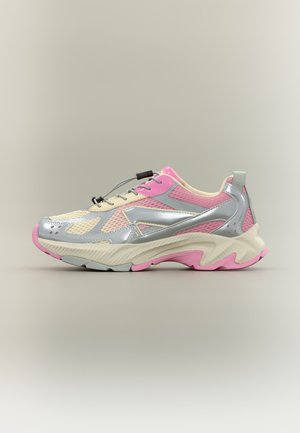 ARKK Copenhagen FORMA RUNNER UNISEX - Baskets basses - silver-coloured/pink