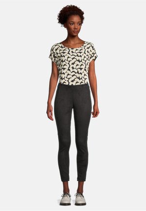 Leggings - Trousers - schwarz