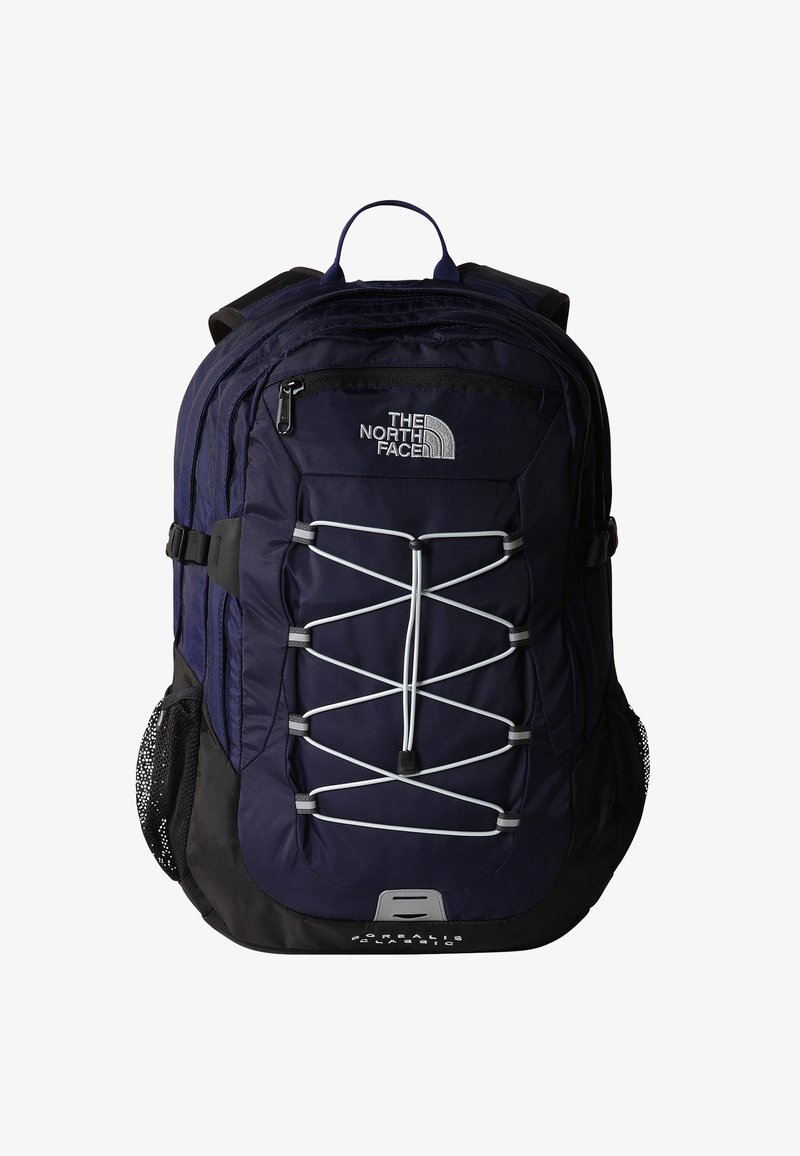 north face borealis backpack black and frosty blue The Mini Backpack, Active Blue/TNF Black, One Size: Clothing, Shoes & Jewelry and a padded tablet sleeve Rucksack The North Face Unisex