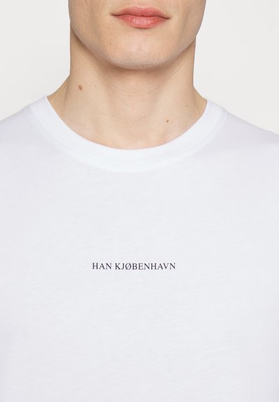Han Kjøbenhavn SPIRIT GOAT REGULAR TEE - Top s dlhým rukávom - white
