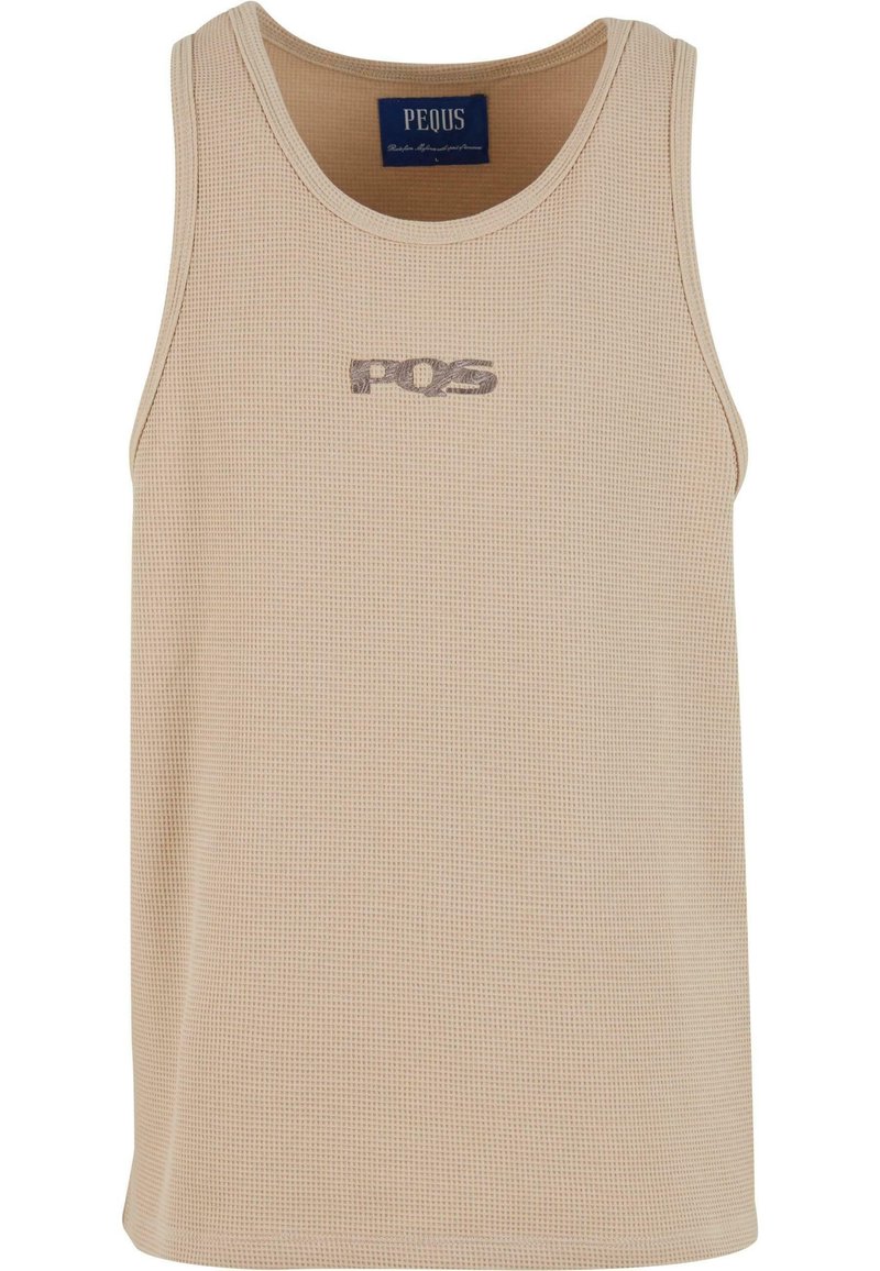 PEQUS ISLAND DEFENDER TANK - Toppi - humus/beige - Zalando.fi