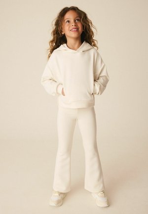Next, HOODIE AND KICK-FLARE SET - Trainingsanzug - ecru white