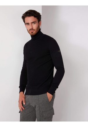 MEN BODIO ROLL NECK - Trui - black