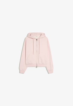 Bershka, BASIC ZIP-UP SWEATSHIRT. - Sweat zippé - light pink