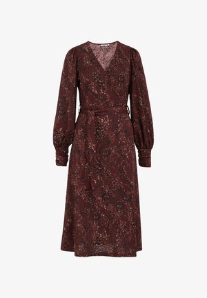 WE Fashion Robe de jour - burgundy red