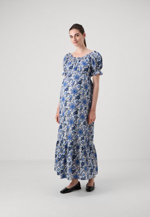 ONLY MATERNITY OLMKATIE ANKLE DRESS - Maxikleid - dazzling blue