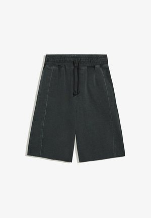 Bershka, BAGGY - BERMUDA JORTS - Short - dark grey