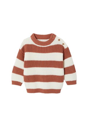 Vertbaudet, Strickpullover - terrakotta
