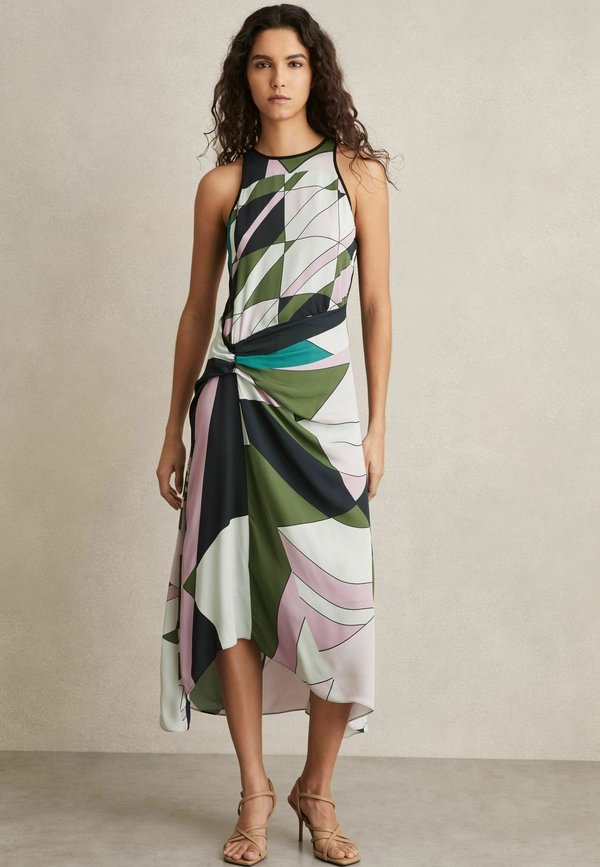 REGULAR FIT - AVIA GEOMETRIC GATHERED - Freizeitkleid