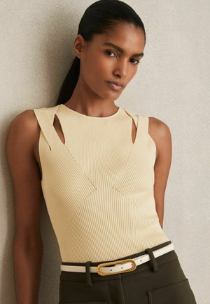 RHYLEE CUT-OUT - Top - cream