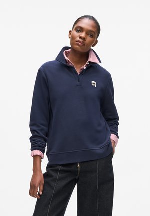 IKON OVERSIZED - Polo shirt - evening blue
