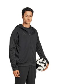 adidas Performance TEAMSPORT - TIRO 25 - Sweater met rits - schwarz