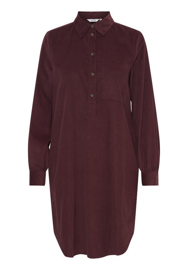 BYDINIA - Shirt dress - port royale4