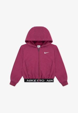 ESSENTIALS HOODIE - Sweatjacke - sweet beet