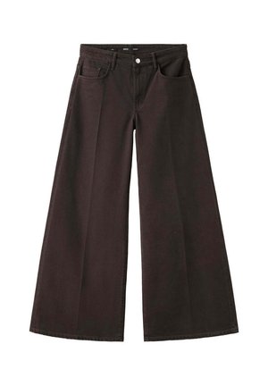 Mango, ADULT - Jean flare - dark brown