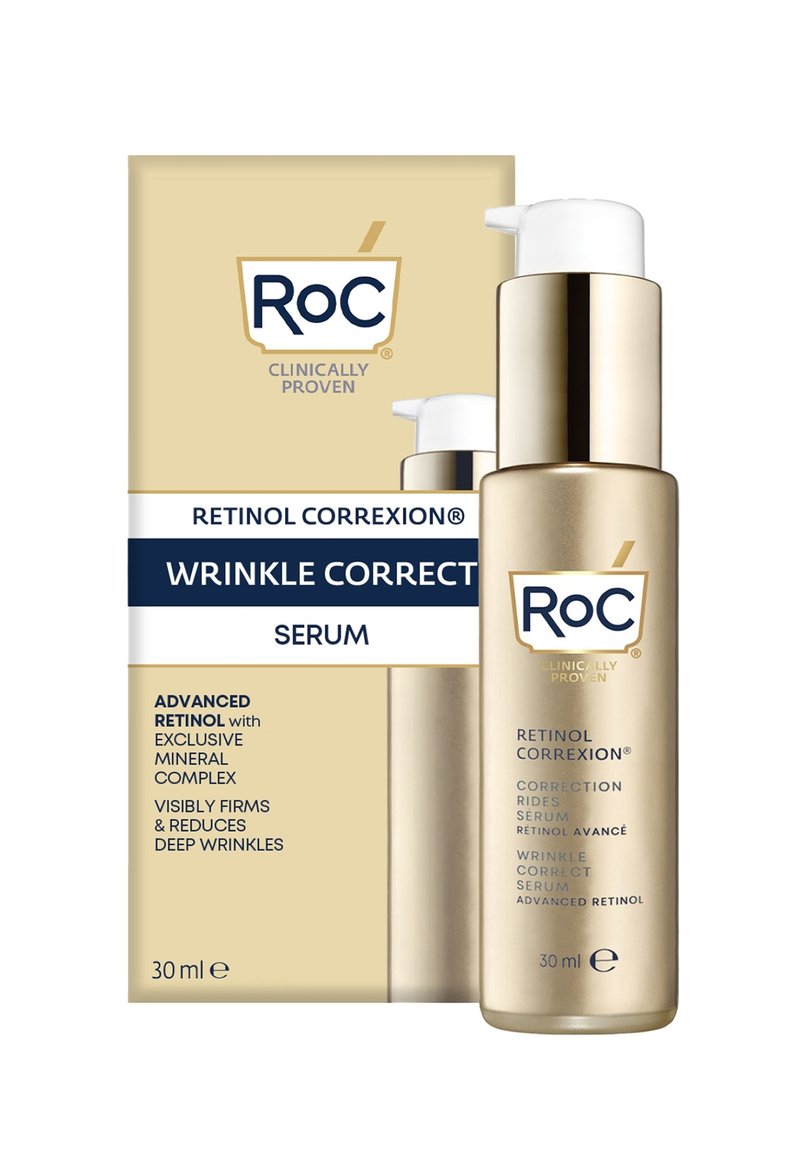 Roc Skincare - ROC RETINOL CORREXION WRINKLE CORRECT SERUM 30ML EU - Serum - multi coloured, Vergroten
