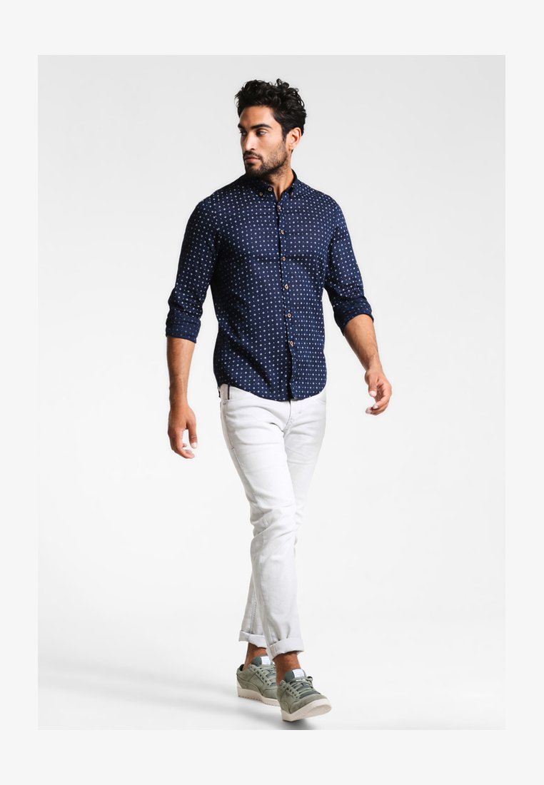 TOM TAILOR Denim Camicia Donna Corta Con Texture – Misto Viscosa, Colore Unito, Vestibilità Casual, Taglie XS-XXL