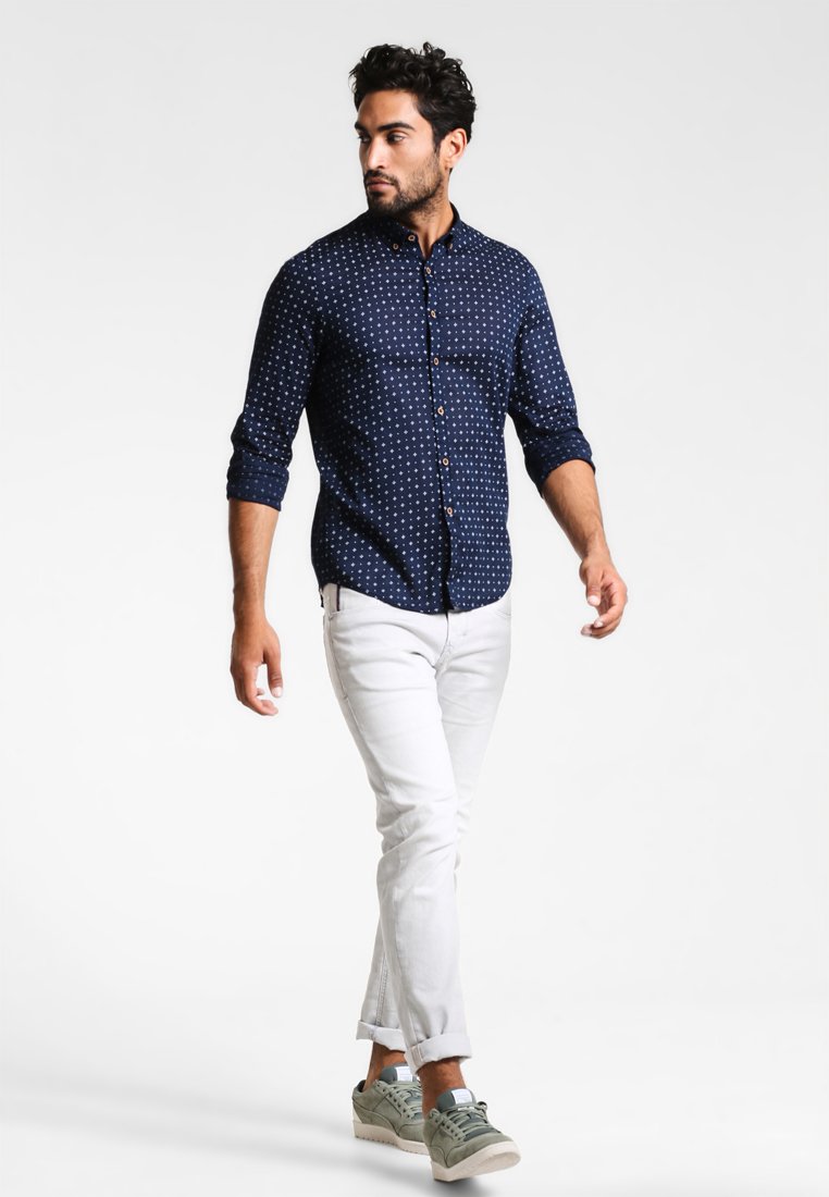 TOM TAILOR Denim Camicia Donna Corta Con Texture – Misto Viscosa, Colore Unito, Vestibilità Casual, Taglie XS-XXL