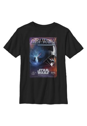 OBI-WAN VADER VHS - T-shirt z nadrukiem