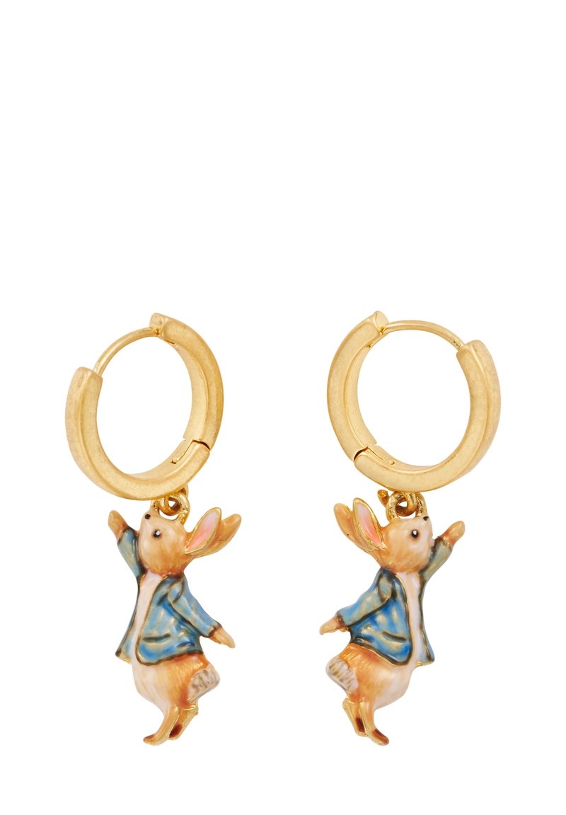 FABLE ENGLAND Peter Rabbit Huggie - Øreringe - multi gold-coloured ...