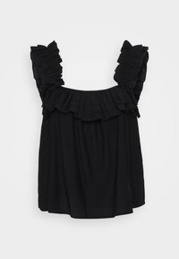 VMCLARA FRILL  - Top - black