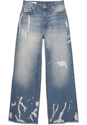 Wide leg - blue denim