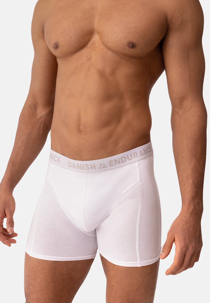 Danish Endurance 6-PACK CLASSIC TRUNKS Boxers white/blanc