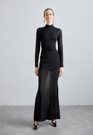 DRAPED DRESS - Ballkjole - black