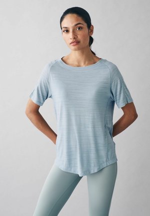 REGULAR FIT - T-shirt med print - blue