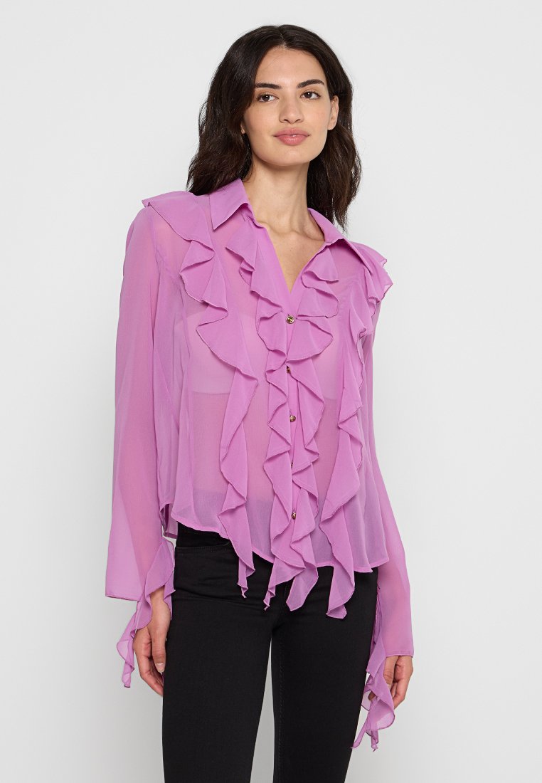 Versace Jeans Couture Overhemdblouse paars