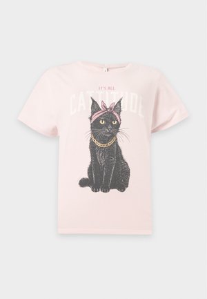 ONLY, ONLLUCY BOXY - T-Shirt print - pale lilac