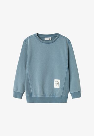 Name it, NMMFOLMER NREG SWEAT UNB - Mikina - spring lake