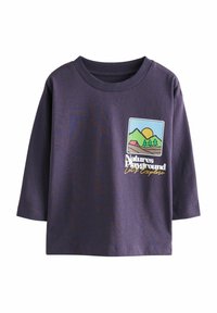 Next BACK PRINT - Langærmet T-shirt - purple