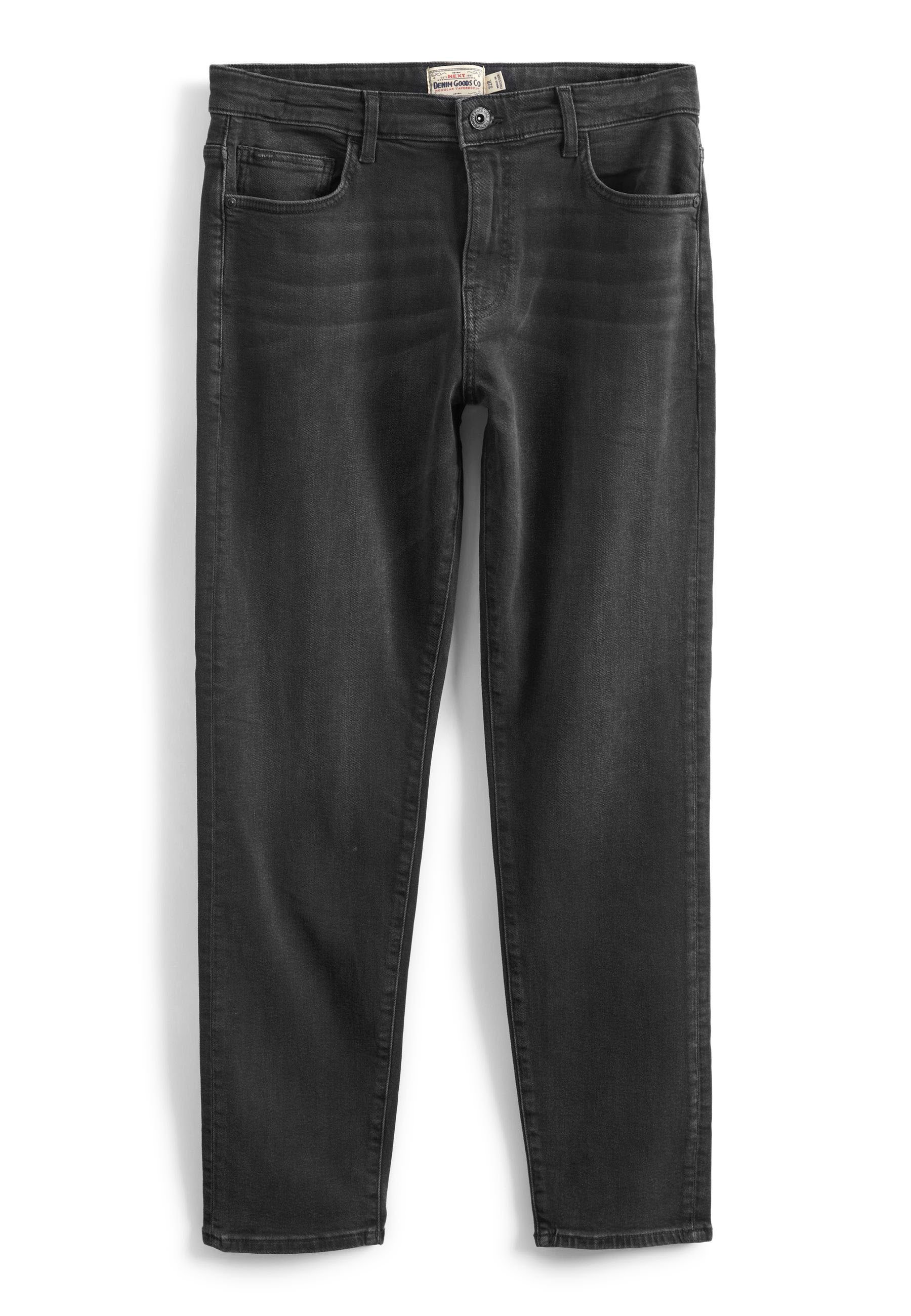 Lot De 2 Jeans Stretch Ultra Doux NEXT | Faciles à Enfiler | Cordon De Serrage | Noir Et Bleu | Confort Quotidien - 3