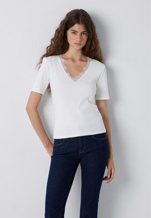Mavi, MAVI FASHION JERSEYS FASHION JERSEY - T-Shirt print - coconut milk