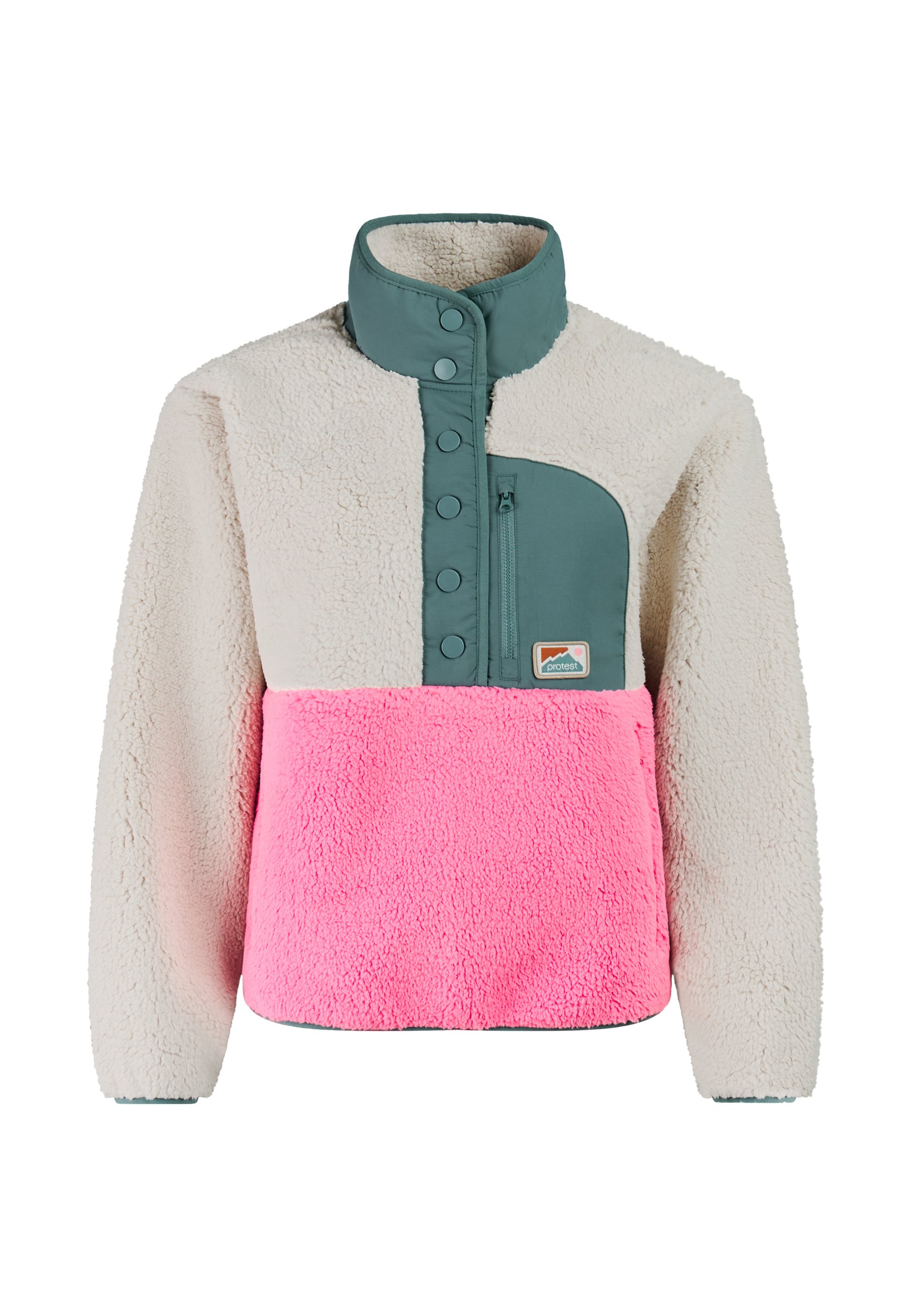 Protest PRTBLIZZ - Fleece jumper - kitoffwhite/off-white - Zalando