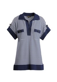 CAIO - Polo majica - blu bianco