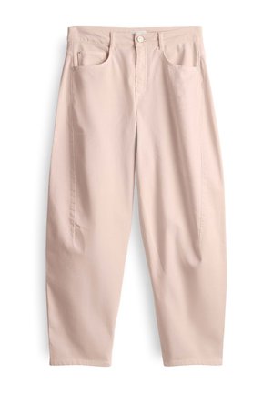 OPUS, MID RISE BARREL - Wide Leg - rose tint