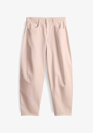 OPUS, MID RISE BARREL - Wide leg - rose tint
