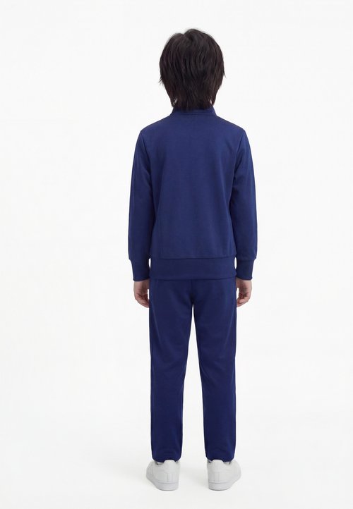 adidas COLORPOP TRACKSUIT UNISEX SET - Tracksuit - dark blue/dusky orange/white — foto 2